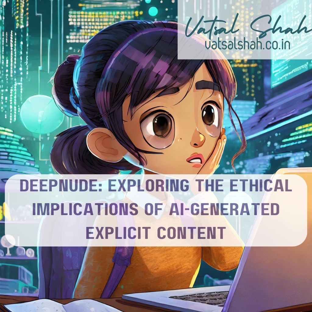 DeepNude Exploring the Ethical Implications of AI-Generated Explicit Content | Vatsal Shah