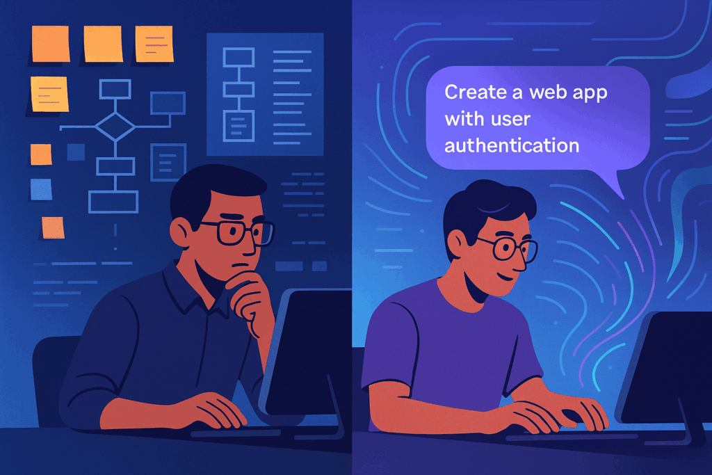 Vibe Coding Explained: Can AI Write Apps with Zero Human Code Review? Vibe Code Hero Image 1024x683 - Vibe Coding Explained: Can AI Write Apps with Zero Human Code Review?