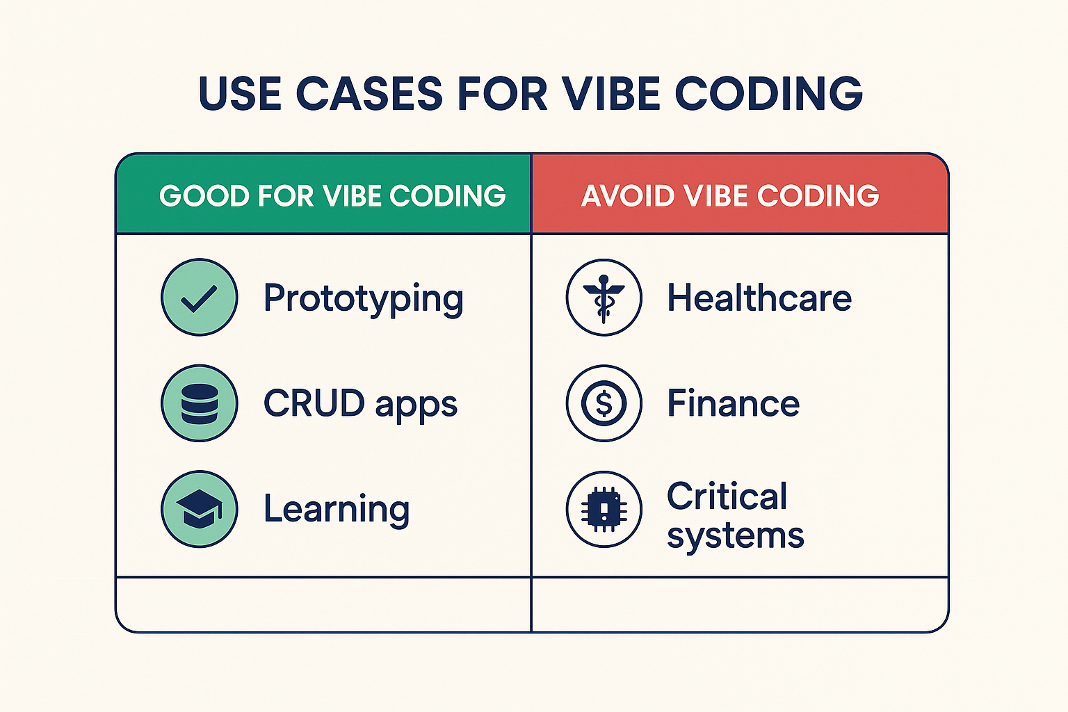 Vibe Coding Explained: Can AI Write Apps with Zero Human Code Review? Vibe Coding Use Cases Comparison - Vibe Coding Explained: Can AI Write Apps with Zero Human Code Review?