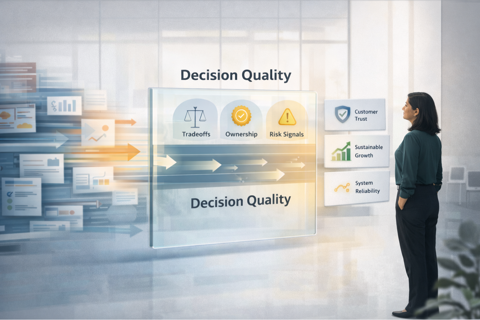 AI speed without decision quality creates risk as leadership decisions shape outcomes